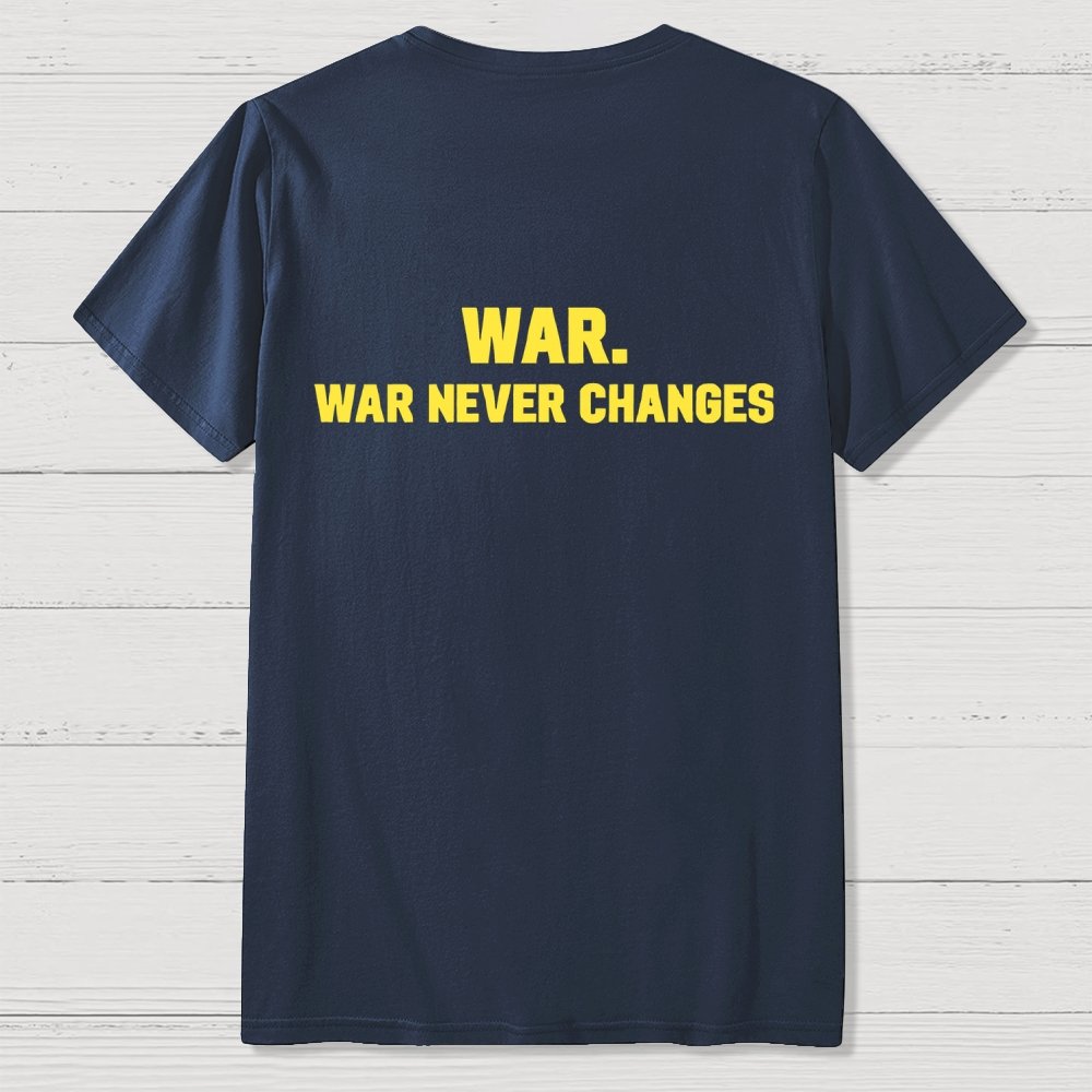 Eternal War Front And Back Printing Geek T-Shirt