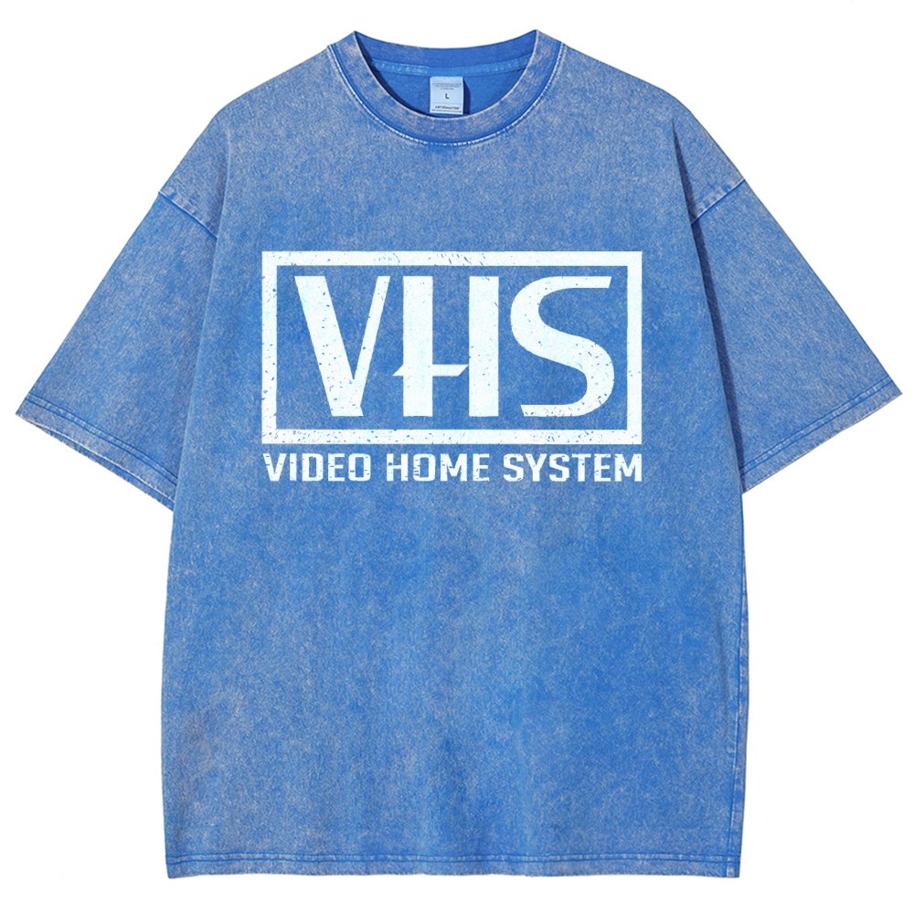 Video Home System Vintage Distressed T-shirt