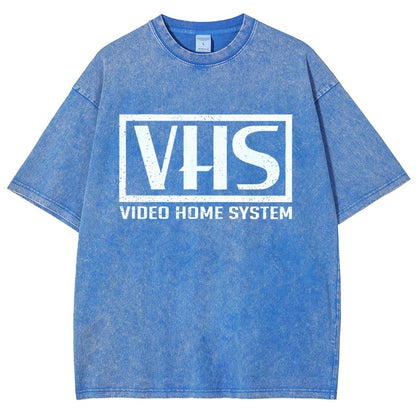 Video Home System Vintage Distressed T-shirt