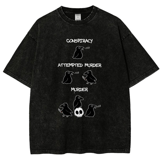 From Conspiracy To Murder Vintage Distressed T-shirt