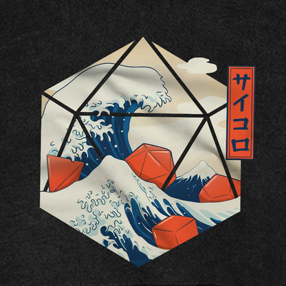 Fibonacci Wave Science Dice Vintage Distressed Hoodie