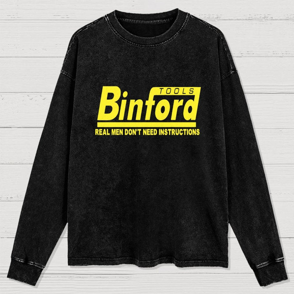 Generic Tools Time Washed Long Sleeve Tee