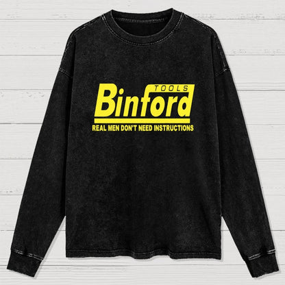 Generic Tools Time Washed Long Sleeve Tee