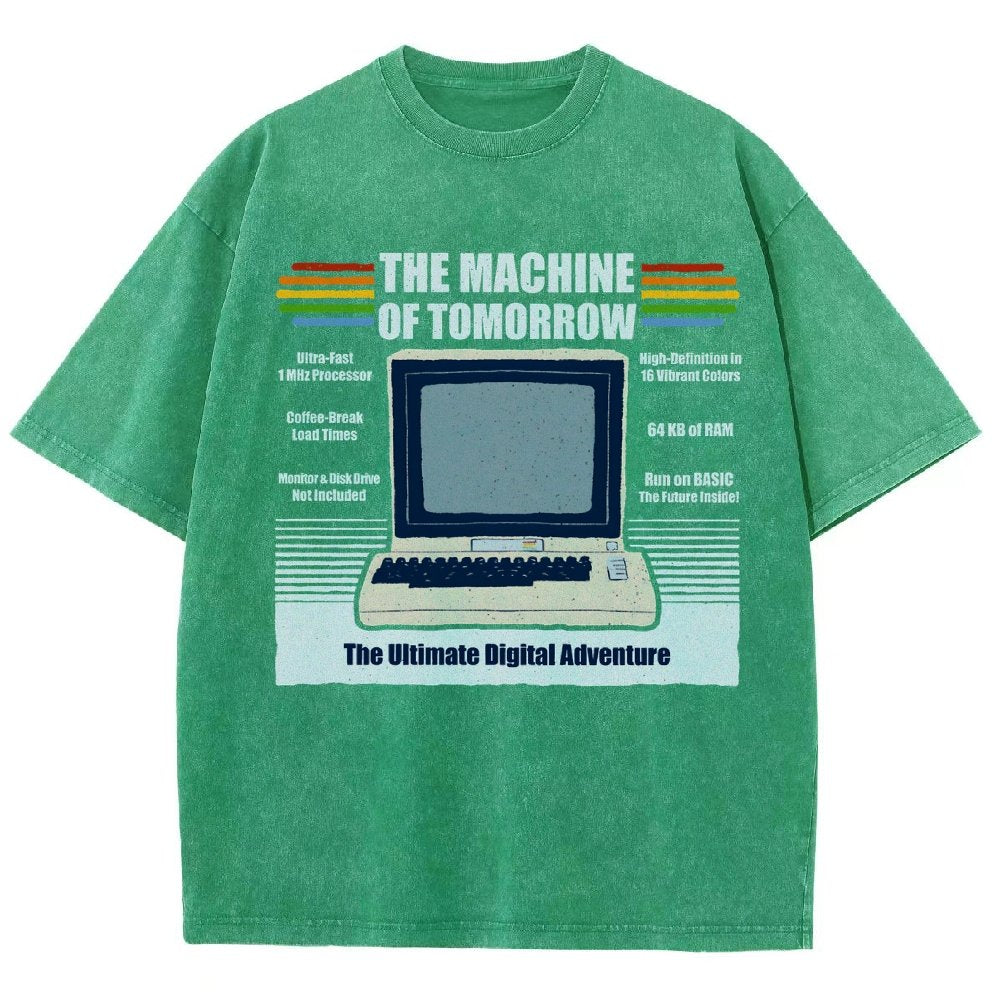 The Machine of Tomorrow Vintage Distressed T-shirt