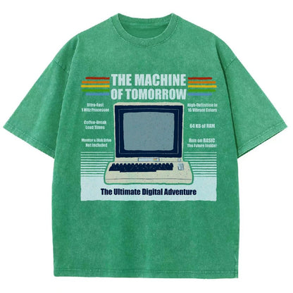 The Machine of Tomorrow Vintage Distressed T-shirt