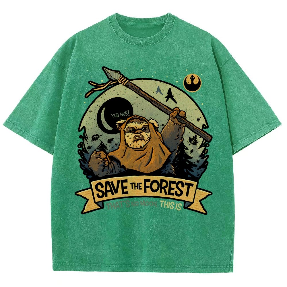 Save The Mystic Grove Vintage Distressed T-shirt