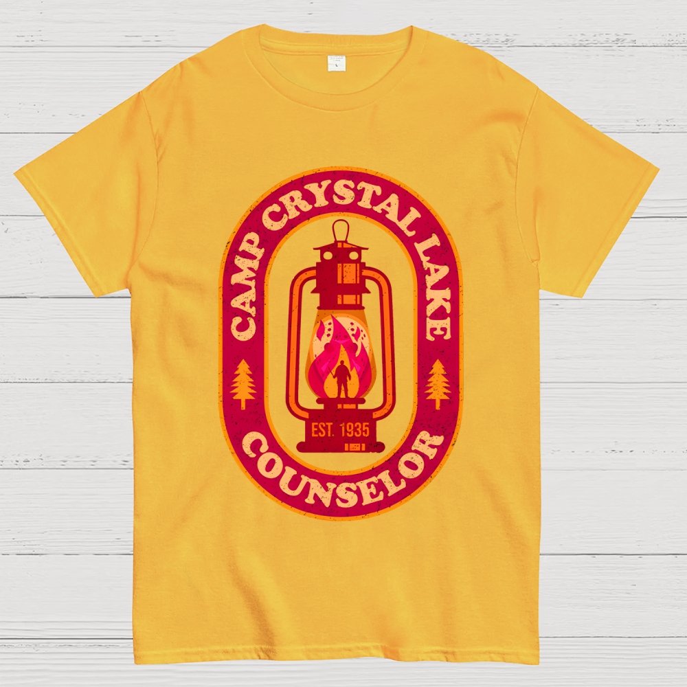 Camp Mystic Lake Counselor For Halloween Season Geek T-Shirt