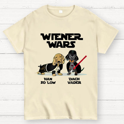 Wiener Wars Funny Dachshund Geek T-Shirt