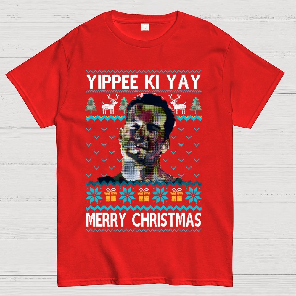 Yippee Ki Christmas Geek T-Shirt
