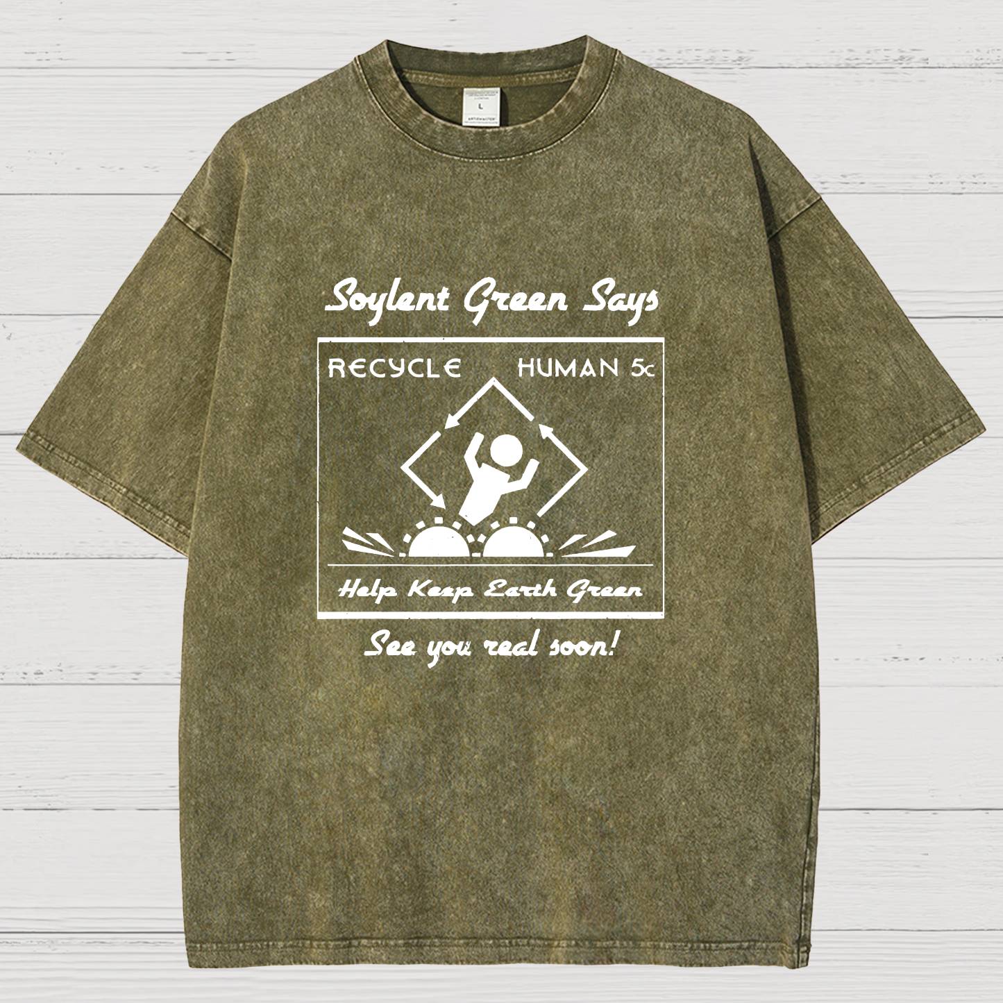 Soylent Green Vintage Distressed T-shirt
