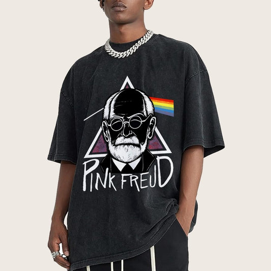 Pink Frost Vintage Distressed T-shirt