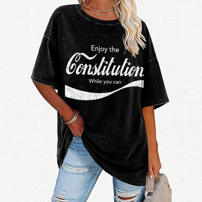 Constitution Cola Vintage Distressed T-shirt