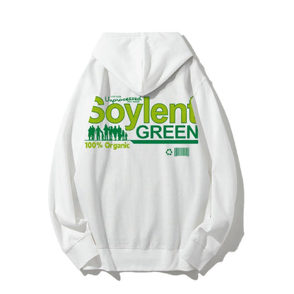 Soylent Green Printed Back Cotton Hoodie
