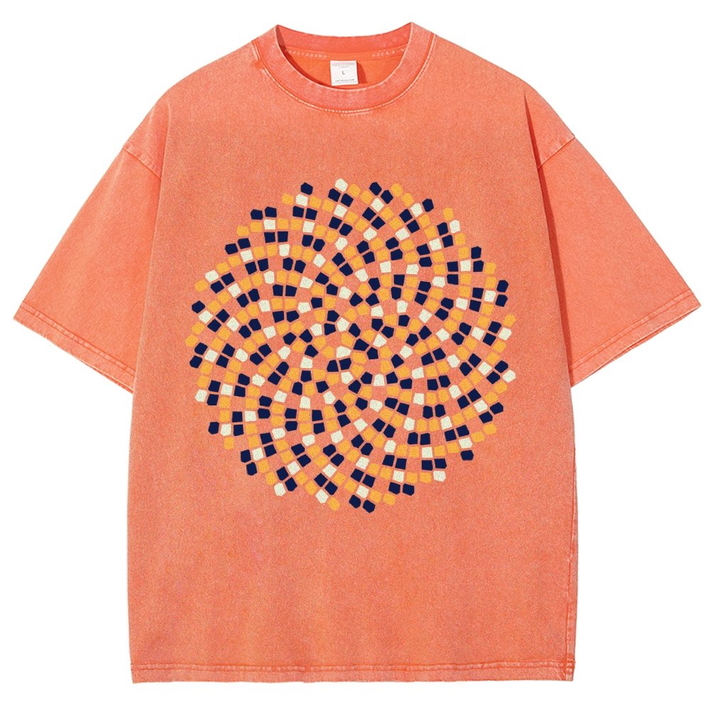 Fibonacci modulus Vintage Distressed T-shirt