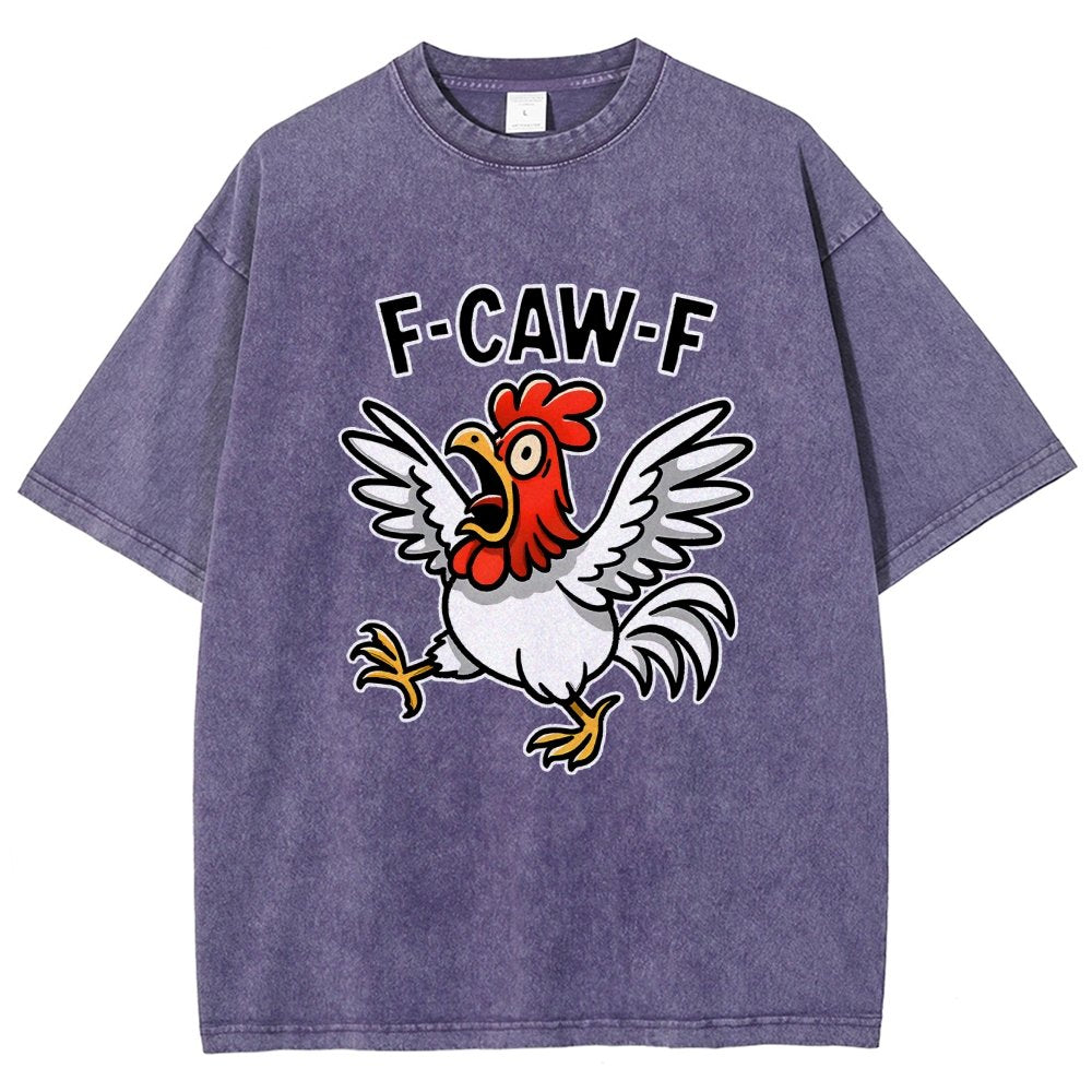 F-Caw-F Vintage Distressed T-shirt