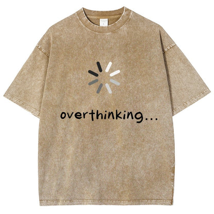 Overthinker Vintage Distressed T-shirt