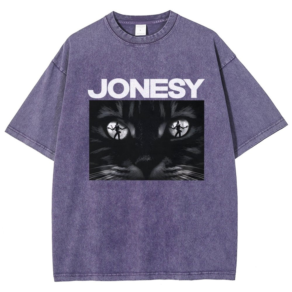 Jonesy The Space Cat Vintage Distressed T-shirt