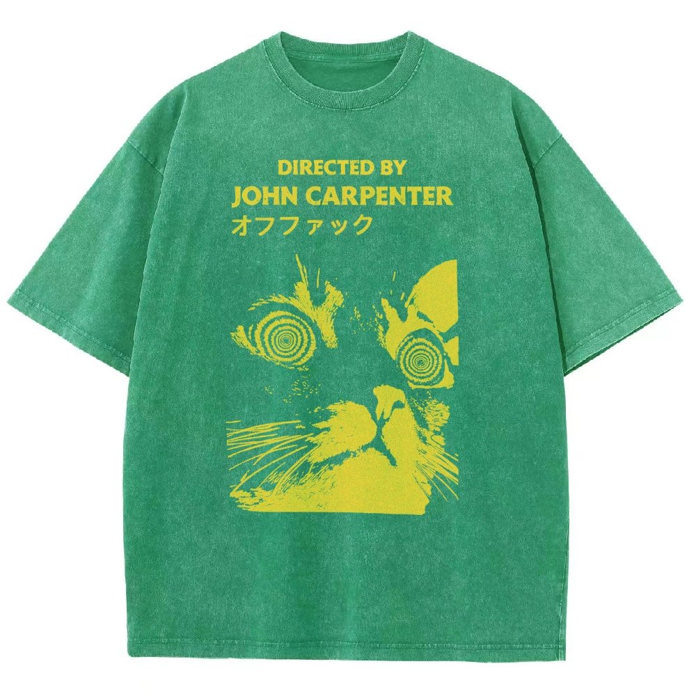 Directed by John Carpenter  Vintage Distressed T-shirt