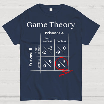 Game Theory - Nash equilibrium Geek T-Shirt