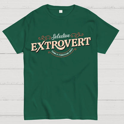 Selective Extrovert Geek T-Shirt