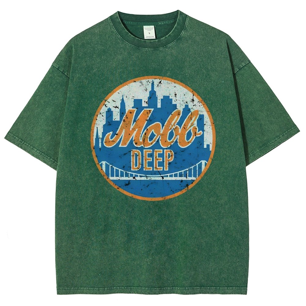 Queens New York Vintage Vintage Distressed T-shirt