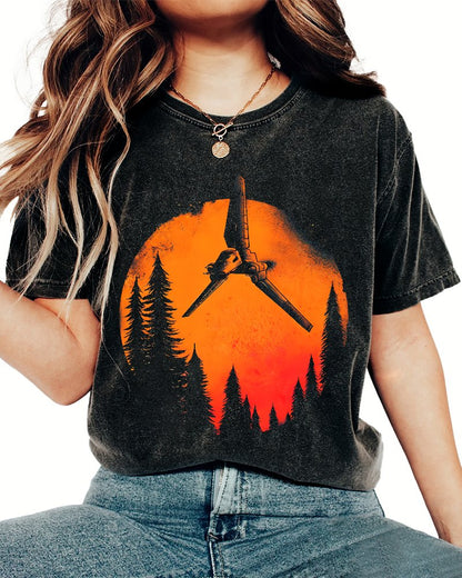 Unidentified Flying Vehicle Vintage Distressed T-shirt