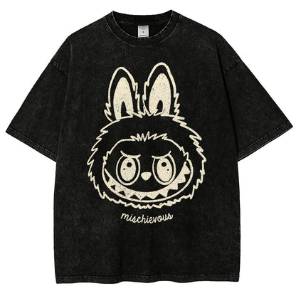 Le Boo Boo Vintage Distressed T-shirt