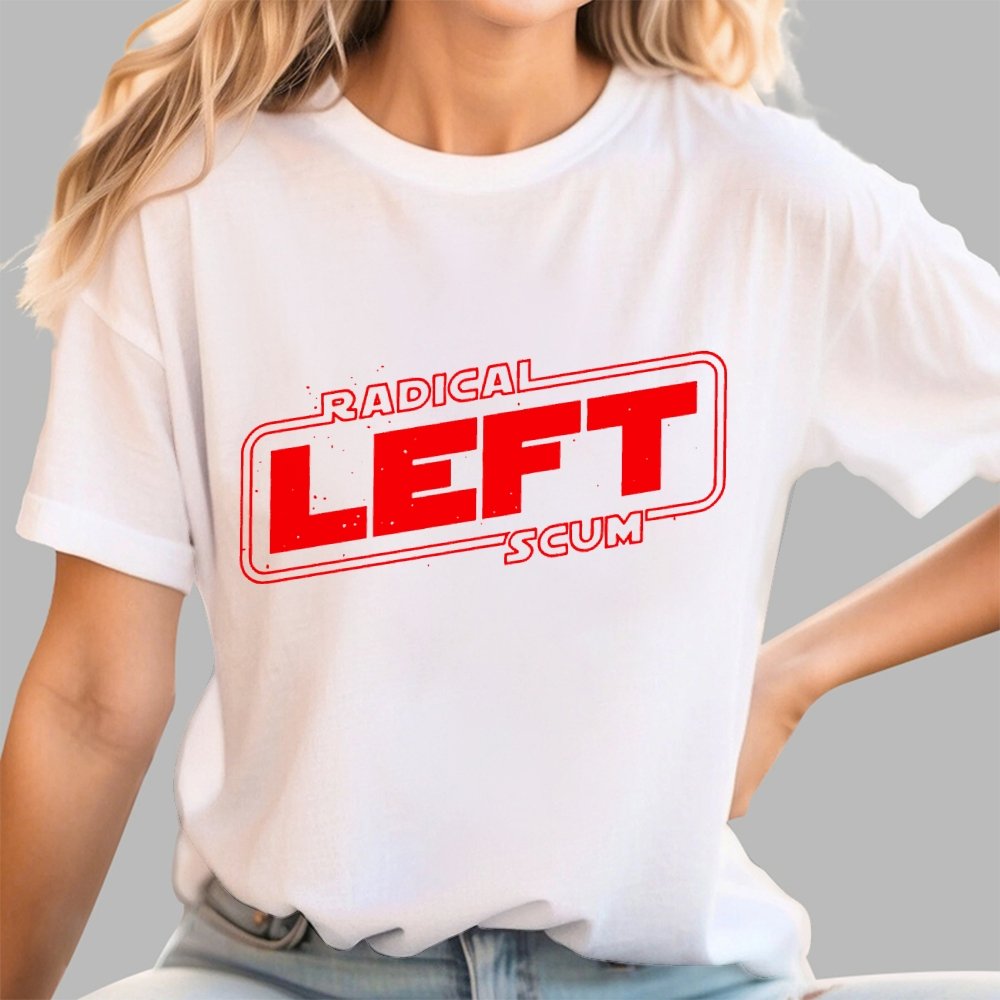 Radical Left Scum Geek T-Shirt