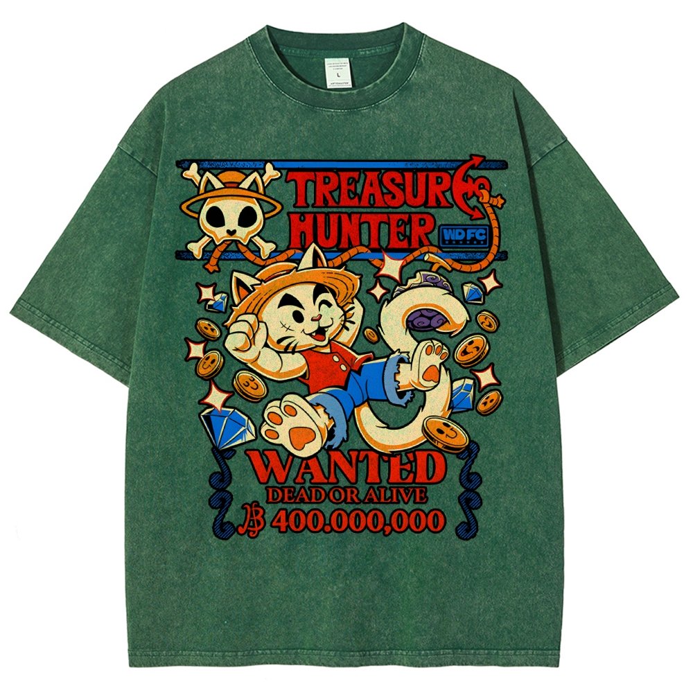 Treasure Hunter Vintage Distressed T-shirt