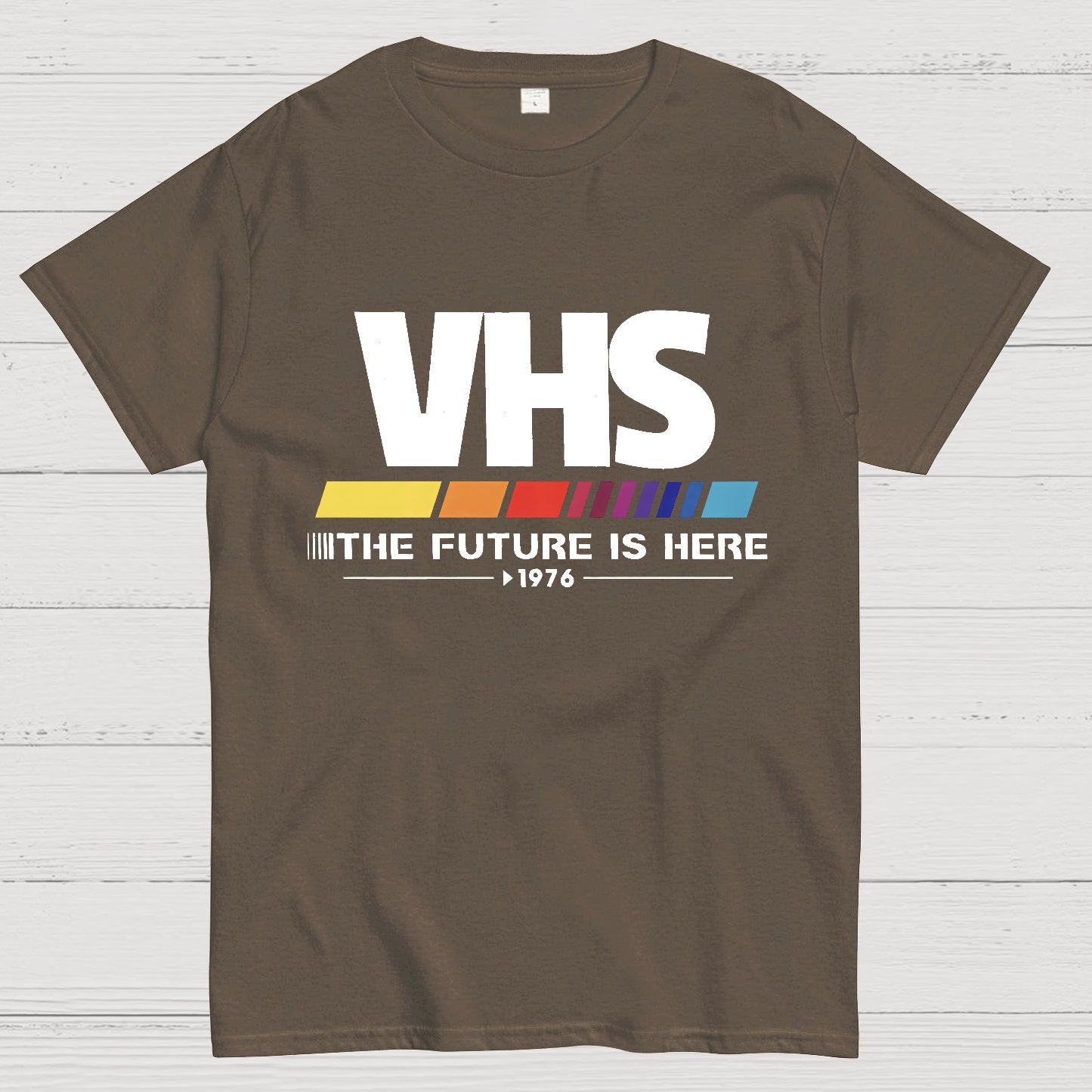 VHS - Video Homepage System The Future is Now Geeky T-Shirt