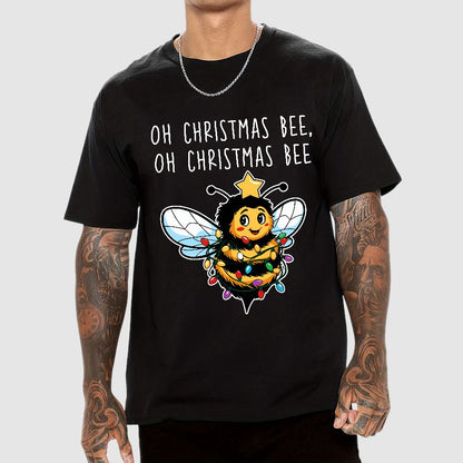 Oh Christmas Bee, Oh Christmas Bee Geek T-Shirt