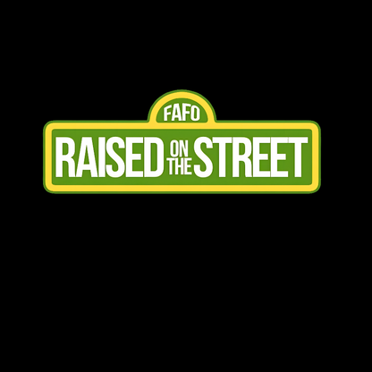 Raised On The Street Geek T-Shirt