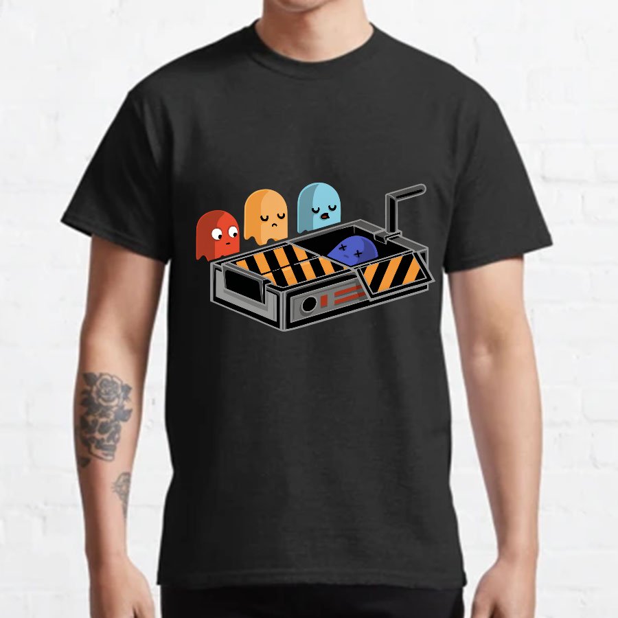 Ghost Busted - Gamer Paradise Nerdy T-Shirt