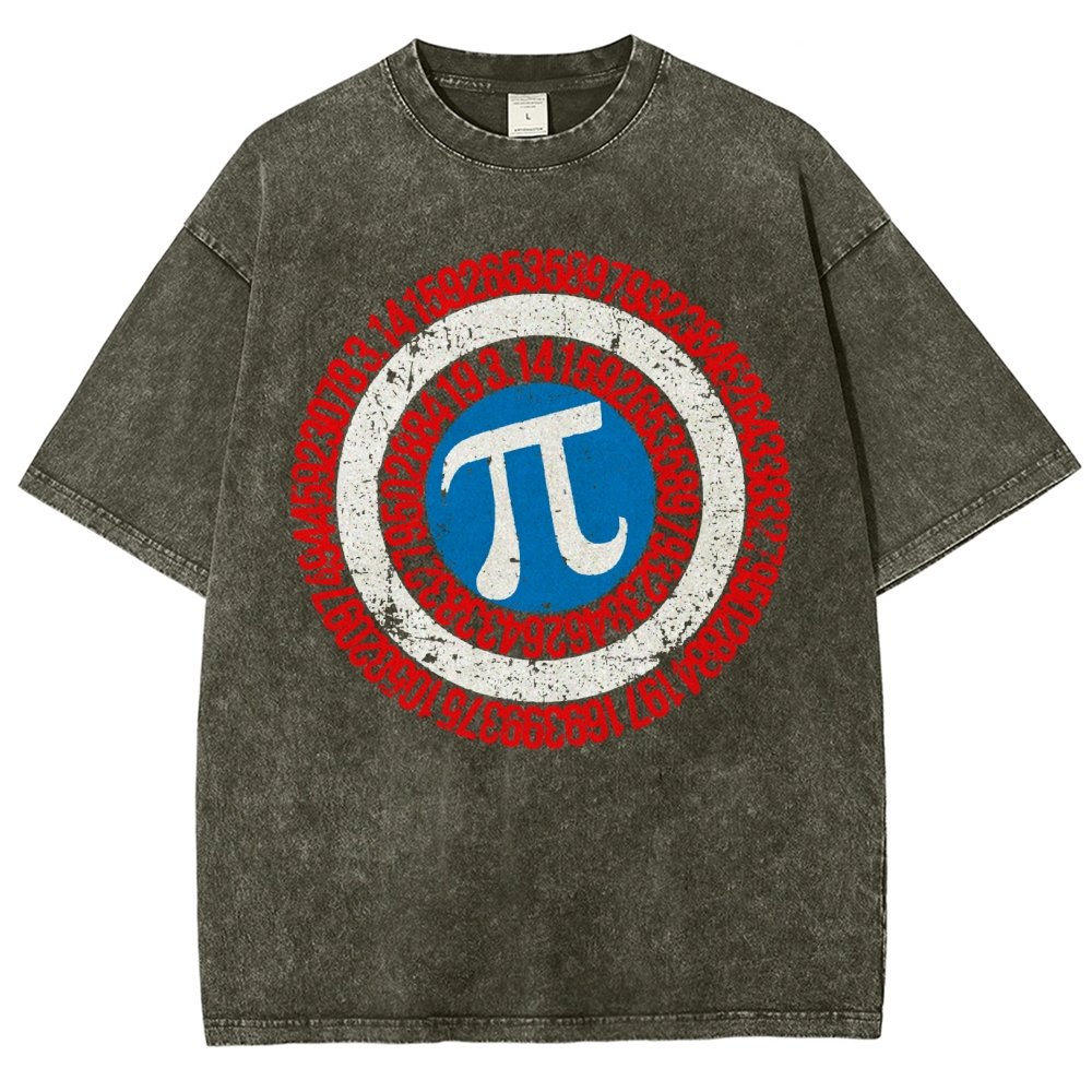 Happy Pi Day Nerd Vintage Distressed T-shirt