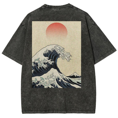 Sunny Wave Washed T-Shirt