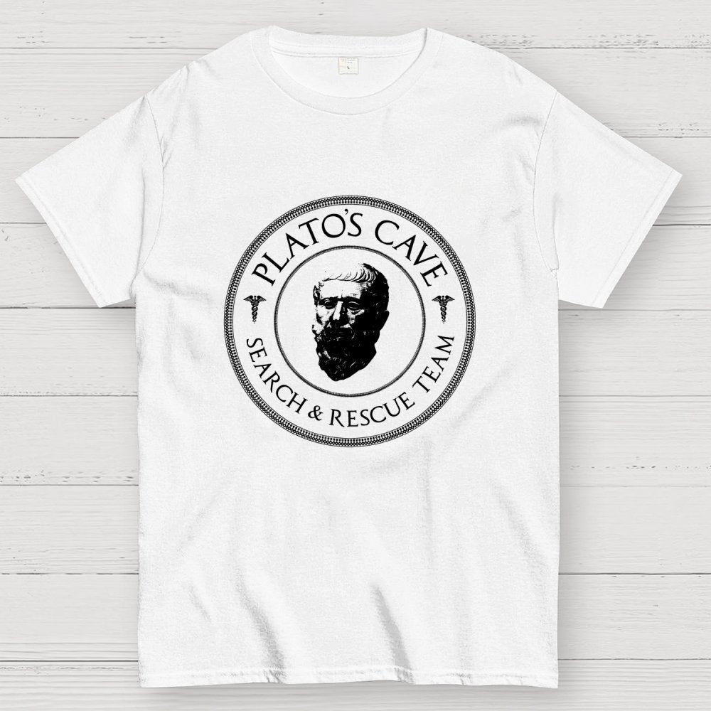 Plato's Cave Search And Rescue Team Geek T-Shirt