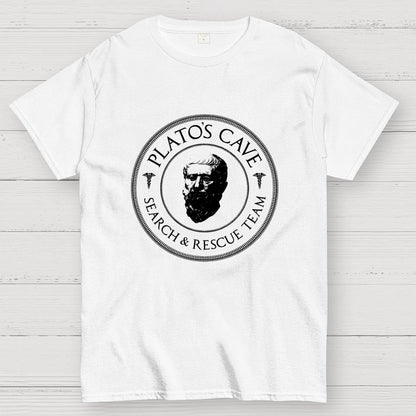 Plato's Cave Search And Rescue Team Geek T-Shirt