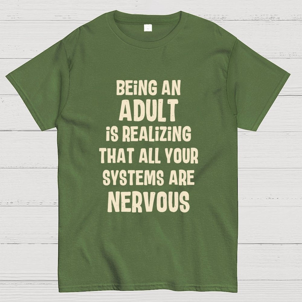 Being An Adult Geek T-Shirt