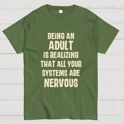 Being An Adult Geek T-Shirt