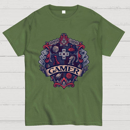 Gamer Crest Geek T-Shirt