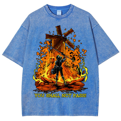 Defender of the Old Land REMIX Vintage Distressed T-shirt