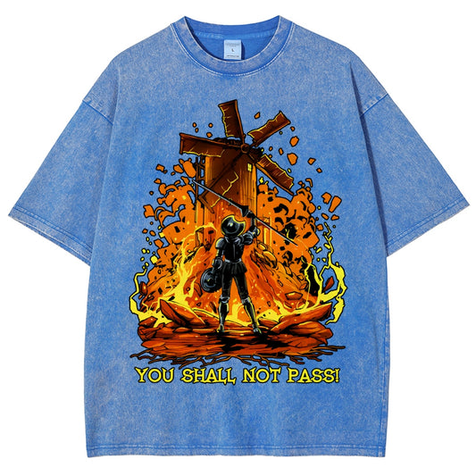Defender of the Old Land REMIX Vintage Distressed T-shirt