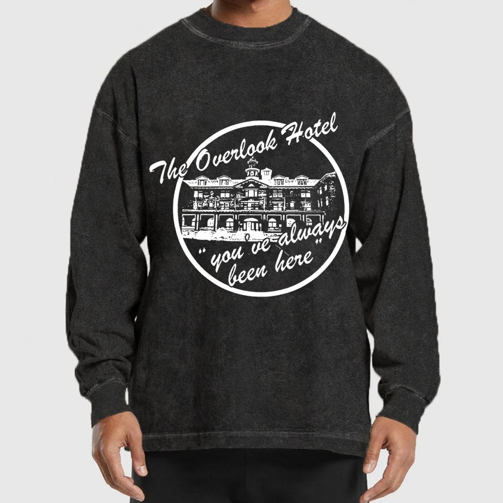 Mystery Hotel Staff Washed Long Sleeve Tee