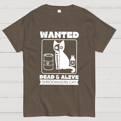 Shrodingers Cat , Funny Cat Geeky T-Shirt