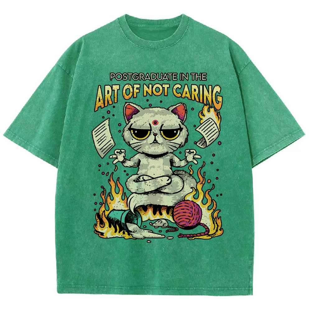 Art of Letting Go Vintage Distressed T-shirt