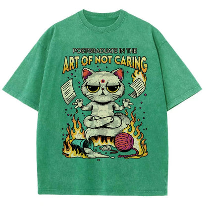 Art of Letting Go Vintage Distressed T-shirt