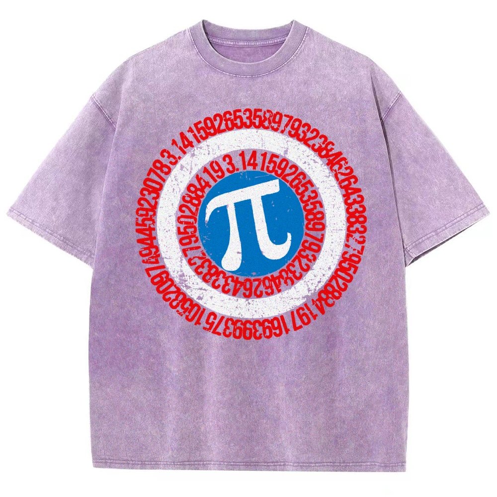 Happy Pi Day Nerd Vintage Distressed T-shirt