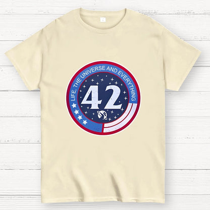 42 Life Universe and Everything Geek T-Shirt