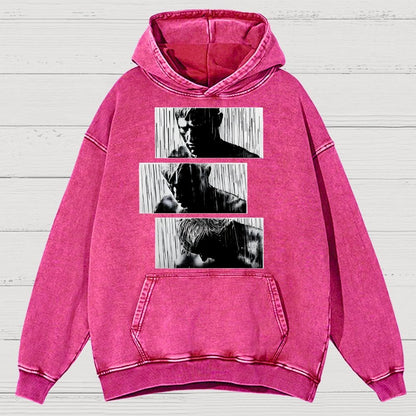Tears In Rain Vintage Distressed Hoodie