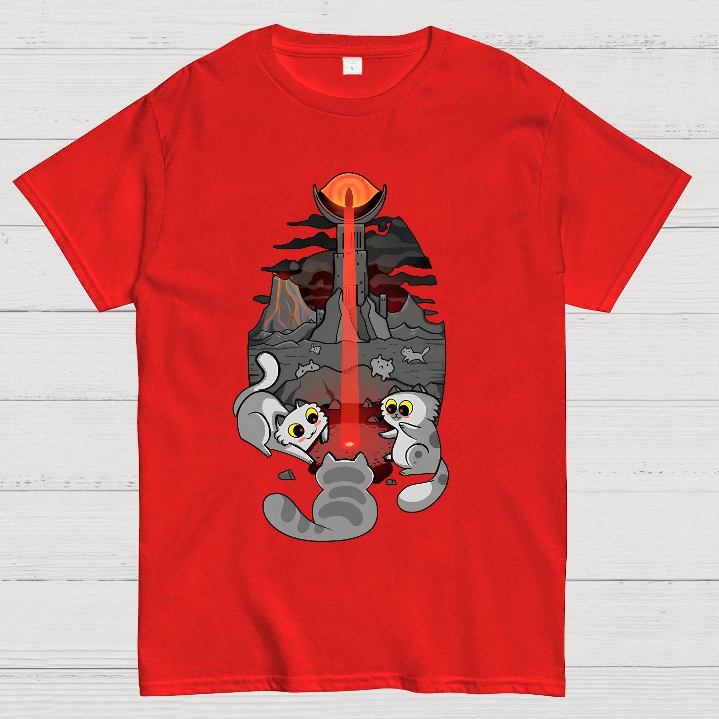 The Eye Of Meowdor Geek T-Shirt